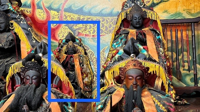 來自泉州，逾280年歷史的玄天上帝開基二上帝(左圖)、中壇元帥(右圖)3A